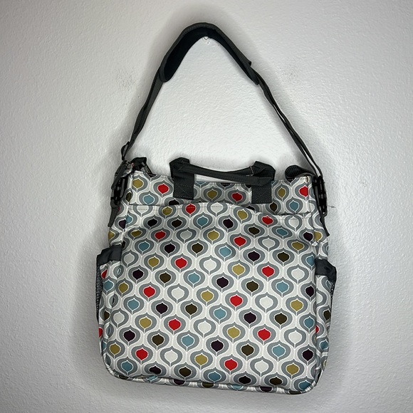 Skip Hop Duo Signature Diaper Bag Multi Pod Multi-Colored - Picture 3 of 7